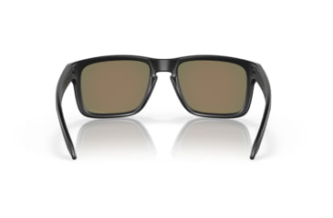 Image of Oakley OO9102 Holbrook Sunglasses, Matte Black Frame, Prizm Ruby Lenses, OO9102-9102E2-55