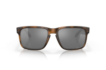 Image of Oakley OO9102 Holbrook Sunglasses, Matte Brown Tortoise Frame, Prizm Black Lenses, OO9102-9102F4-55