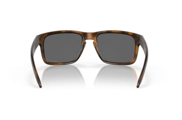 Image of Oakley OO9102 Holbrook Sunglasses, Matte Brown Tortoise Frame, Prizm Black Lenses, OO9102-9102F4-55