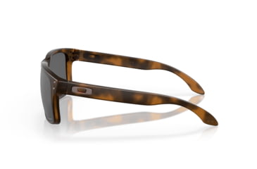 Image of Oakley OO9102 Holbrook Sunglasses, Matte Brown Tortoise Frame, Prizm Black Lenses, OO9102-9102F4-55