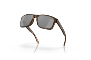 Image of Oakley OO9102 Holbrook Sunglasses, Matte Brown Tortoise Frame, Prizm Black Lenses, OO9102-9102F4-55
