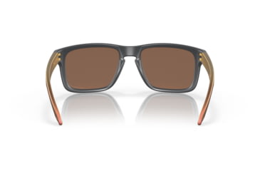 Image of Oakley OO9102 Holbrook Sunglasses, Matte Carbon Frame, Prizm 24K Polarized Lens, 55, OO9102-9102W4-55