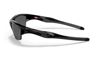 Image of Oakley OO9144 Half Jacket 2.0 Sunglasses - Mens, Polished Black Frame, Prizm Black Lens, 62, OO9144-914426-62