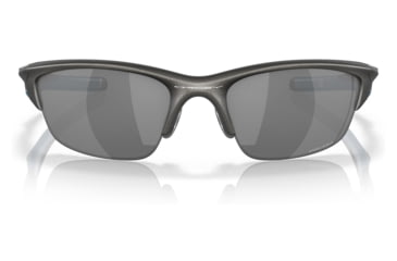 Image of Oakley OO9153 Half Jacket 2.0 A Sunglasses - Mens, Lead Frame, Prizm Black Lens, Asian Fit, 62, OO9153-915329-62