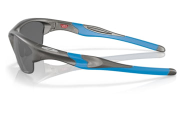 Image of Oakley OO9153 Half Jacket 2.0 A Sunglasses - Mens, Lead Frame, Prizm Black Lens, Asian Fit, 62, OO9153-915329-62