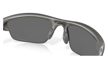 Image of Oakley OO9153 Half Jacket 2.0 A Sunglasses - Mens, Lead Frame, Prizm Black Lens, Asian Fit, 62, OO9153-915329-62