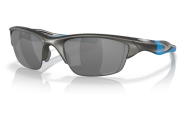 Image of Oakley OO9153 Half Jacket 2.0 A Sunglasses - Mens, Lead Frame, Prizm Black Lens, Asian Fit, 62, OO9153-915329-62