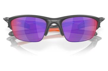Image of Oakley OO9153 Half Jacket 2.0 A Sunglasses - Mens, Matte Dark Grey Frame, Prizm Road Lens, Asian Fit, 62, OO9153-915328-62