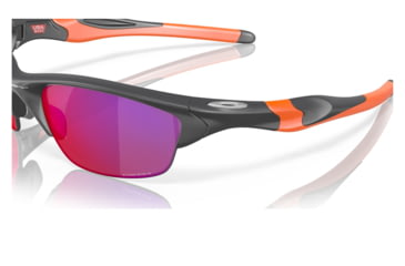 Image of Oakley OO9153 Half Jacket 2.0 A Sunglasses - Mens, Matte Dark Grey Frame, Prizm Road Lens, Asian Fit, 62, OO9153-915328-62