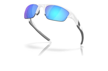 Image of Oakley OO9153 Half Jacket 2.0 A Sunglasses - Mens, White Frame, Prizm Sapphire Lens, Asian Fit, 62, OO9153-915330-62