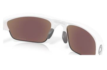 Image of Oakley OO9153 Half Jacket 2.0 A Sunglasses - Mens, White Frame, Prizm Sapphire Lens, Asian Fit, 62, OO9153-915330-62