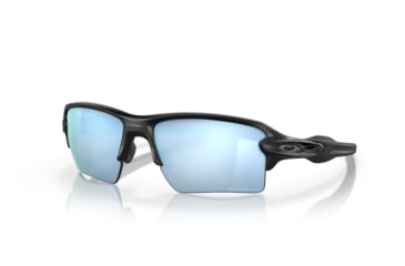 Image of Oakley OO9188 Flak 2.0 XL Sunglasses, Matte Black Frame, Prizm Deep H2o Polarized Lenses, 918858-59