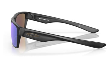 Image of Oakley OO9189 Twoface Sunglasses - Mens, Matte Black Frame, Prizm Sapphire Polarized Lens, 60, OO9189-918946-60