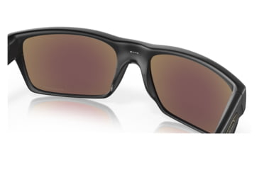 Image of Oakley OO9189 Twoface Sunglasses - Mens, Matte Black Frame, Prizm Sapphire Polarized Lens, 60, OO9189-918946-60