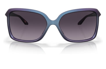 Image of Oakley OO9230 Wildrye Sunglasses - Womens, Matte Cyan/Purple Colorshift Frame, Prizm Grey Gradient Lens, 61, OO9230-923006-61