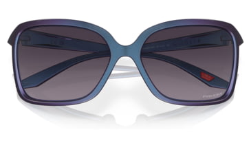 Image of Oakley OO9230 Wildrye Sunglasses - Women's, Matte Cyan/Purple Colorshift Frame, Prizm Grey Gradient Lens, 61, OO9230-923006-61