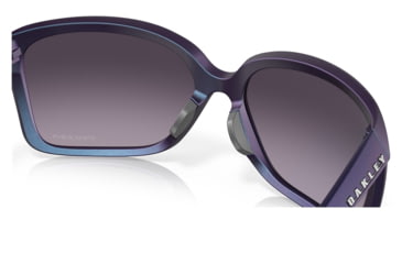 Image of Oakley OO9230 Wildrye Sunglasses - Womens, Matte Cyan/Purple Colorshift Frame, Prizm Grey Gradient Lens, 61, OO9230-923006-61