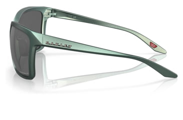 Image of Oakley OO9230 Wildrye Sunglasses - Womens, Matte Silver/Blue Colorshift Frame, Prizm Black Polarized Lens, 61, OO9230-923005-61