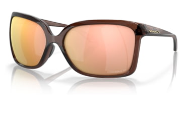 Image of Oakley OO9230 Wildrye Sunglasses - Womens, Polished Amethyst Frame, Prizm Rose Gold Polarized Lens, 61, OO9230-923002-61
