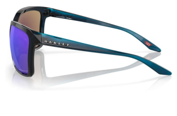 Image of Oakley OO9230 Wildrye Sunglasses - Womens, Polished Transparent Posiedon Frame, Prizm Sapphire Polarized Lens, 61, OO9230-923001-61