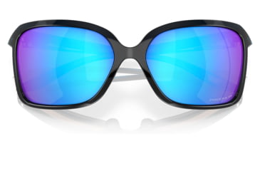 Image of Oakley OO9230 Wildrye Sunglasses - Womens, Polished Transparent Posiedon Frame, Prizm Sapphire Polarized Lens, 61, OO9230-923001-61