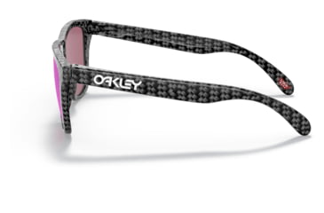 Image of Oakley OO9245 Frogskins A Sunglasses - Mens, Carbon Fiber Frame, Prizm Road Lens, Asian Fit, 54, OO9245-9245B1-54