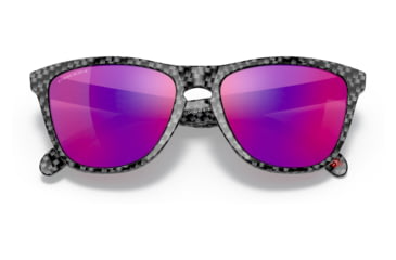 Image of Oakley OO9245 Frogskins A Sunglasses - Mens, Carbon Fiber Frame, Prizm Road Lens, Asian Fit, 54, OO9245-9245B1-54