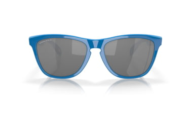 Image of Oakley OO9245 Frogskins A Sunglasses - Mens, Hi Res Polished Sapphire Frame, Prizm Black Lens, Asian Fit, 54, OO9245-9245C9-54