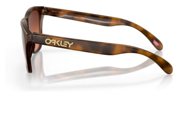 Image of Oakley OO9245 Frogskins A Sunglasses - Mens, Matte Brown Tortoise Frame, Prizm Brown Gradient Lens, Asian Fit, 54, OO9245-9245D1-54