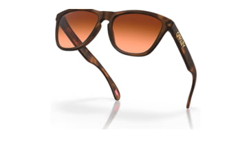 Image of Oakley OO9245 Frogskins A Sunglasses - Mens, Matte Brown Tortoise Frame, Prizm Brown Gradient Lens, Asian Fit, 54, OO9245-9245D1-54