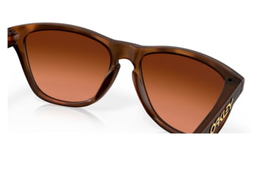 Image of Oakley OO9245 Frogskins A Sunglasses - Mens, Matte Brown Tortoise Frame, Prizm Brown Gradient Lens, Asian Fit, 54, OO9245-9245D1-54