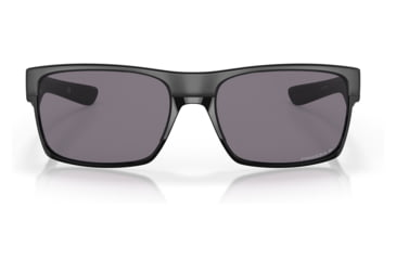 Image of Oakley OO9256 Twoface A Sunglasses - Mens, Matte Black Frame, Prizm Grey Polarized Lens, Asian Fit, 60, OO9256-925619-60