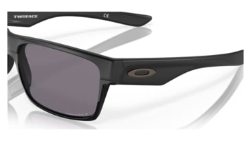 Image of Oakley OO9256 Twoface A Sunglasses - Men's, Matte Black Frame, Prizm Grey Polarized Lens, Asian Fit, 60, OO9256-925619-60