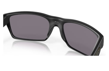 Image of Oakley OO9256 Twoface A Sunglasses - Mens, Matte Black Frame, Prizm Grey Polarized Lens, Asian Fit, 60, OO9256-925619-60