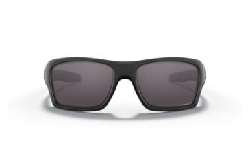Image of Oakley OO9263 Turbine Sunglasses - Mens, Matte Black Frame, Prizm Grey Polarized Lens, 63, OO9263-926362-63