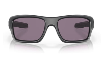Image of Oakley OO9263 Turbine Sunglasses - Mens, Matte Carbon Frame, Prizm Grey Lens, 63, OO9263-926366-63