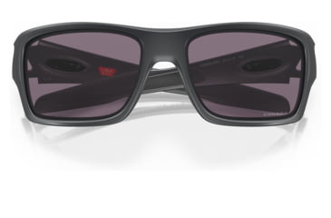 Image of Oakley OO9263 Turbine Sunglasses - Mens, Matte Carbon Frame, Prizm Grey Lens, 63, OO9263-926366-63