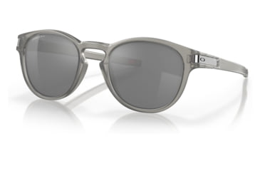 Image of Oakley OO9265 Latch Sunglasses - Mens, Grey Ink Frame, Prizm Black Lens, 53, OO9265-926558-53