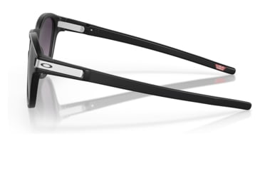 Image of Oakley OO9265 Latch Sunglasses - Mens, Matte Black Frame, Prizm Grey Gradient Lens, 53, OO9265-926559-53
