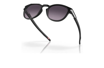 Image of Oakley OO9265 Latch Sunglasses - Mens, Matte Black Frame, Prizm Grey Gradient Lens, 53, OO9265-926559-53
