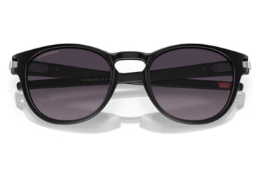 Image of Oakley OO9265 Latch Sunglasses - Men's, Matte Black Frame, Prizm Grey Gradient Lens, 53, OO9265-926559-53