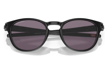 Image of Oakley OO9265 Latch Sunglasses - Mens, Matte Black Frame, Prizm Grey Lens, 53, OO9265-926556-53