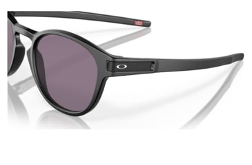 Image of Oakley OO9265 Latch Sunglasses - Mens, Matte Black Frame, Prizm Grey Lens, 53, OO9265-926556-53