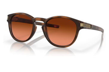 Image of Oakley OO9265 Latch Sunglasses - Mens, Matte Brown Tortoise Frame, Prizm Brown Gradient Lens, 53, OO9265-926560-53