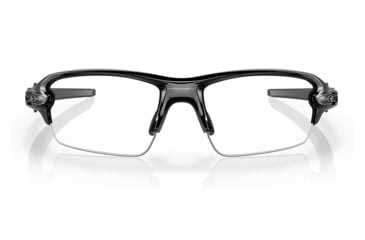 Image of Oakley OO9271 Flak 2.0 A Sunglasses - Mens, Polished Black Frame, Clear Lens, Asian Fit, 61, OO9271-927144-61
