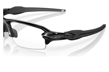 Image of Oakley OO9271 Flak 2.0 A Sunglasses - Mens, Polished Black Frame, Clear Lens, Asian Fit, 61, OO9271-927144-61