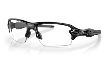 Image of Oakley OO9271 Flak 2.0 A Sunglasses - Men's, Polished Black Frame, Clear Lens, Asian Fit, 61, OO9271-927144-61
