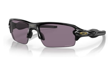 Image of Oakley OO9271 Flak 2.0 A Sunglasses - Mens, Polished Black Frame, Prizm Grey Lens, Asian Fit, 61, OO9271-927148-61