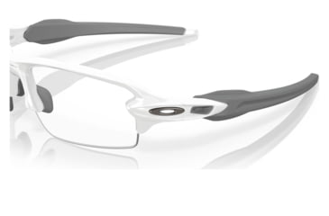 Image of Oakley OO9271 Flak 2.0 A Sunglasses - Mens, Polished White Frame, Clear Lens, Asian Fit, 61, OO9271-927145-61