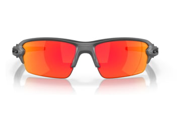 Image of Oakley OO9271 Flak 2.0 A Sunglasses - Mens, Steel Frame, Prizm Ruby Lens, Asian Fit, 61, OO9271-927143-61